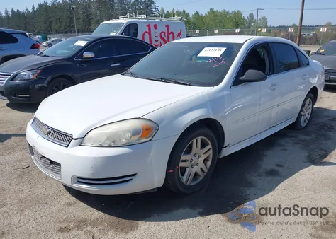 2013 Chevrolet Impala Lt from USA, damaged, VIN 2G1WG5E38D1130603